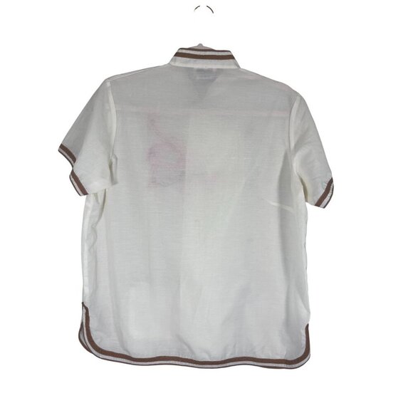 Vintage Plum Blossoms Floral Embroidery Asian Traditional Retro Classic Chic 70s - Picture 7 of 16